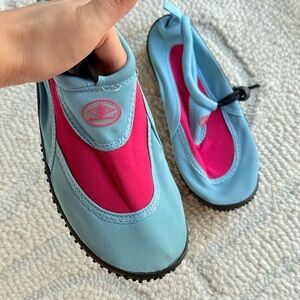 Kids Aqua Shoes - Pink and Blue